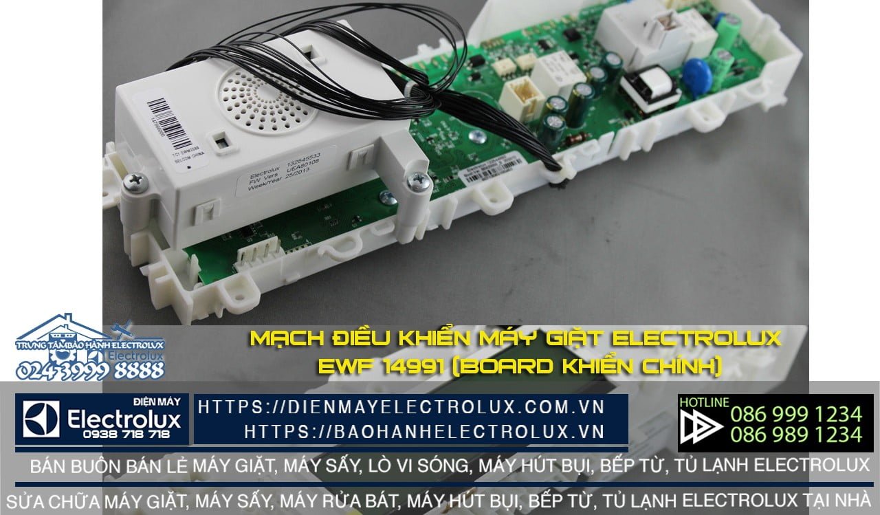 Mạch điều khiển máy giặt ELectrolux EWF 14991